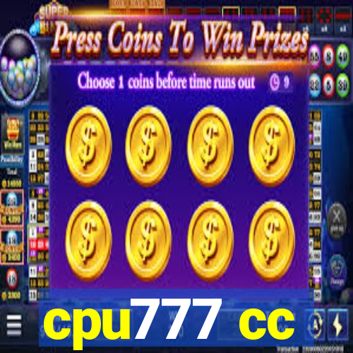 cpu777 cc